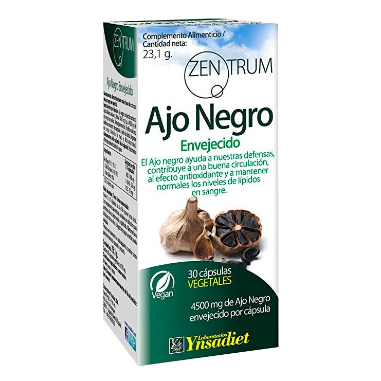 Imagen de Ynsadiet Zentrum ajo negro envej 30cap