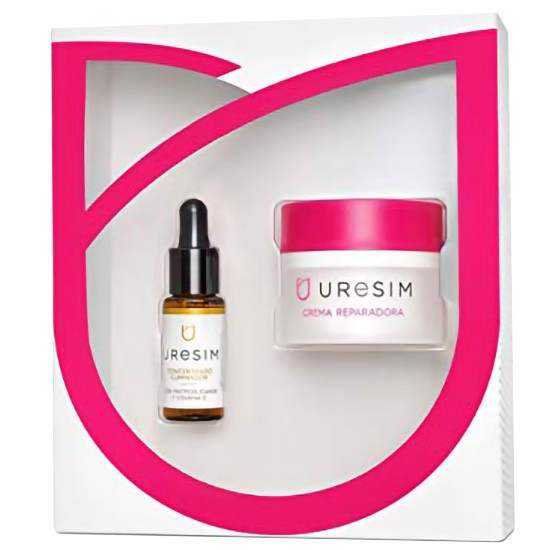 Imagen de Uresim pack reparadora+serum iluminador