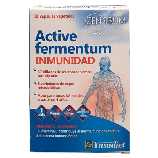 Imagen de Ynsadiet Active fermentium zentrum 30 cápsulas