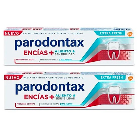 Imagen de Parodontax encías aliento sensible 2x75ml