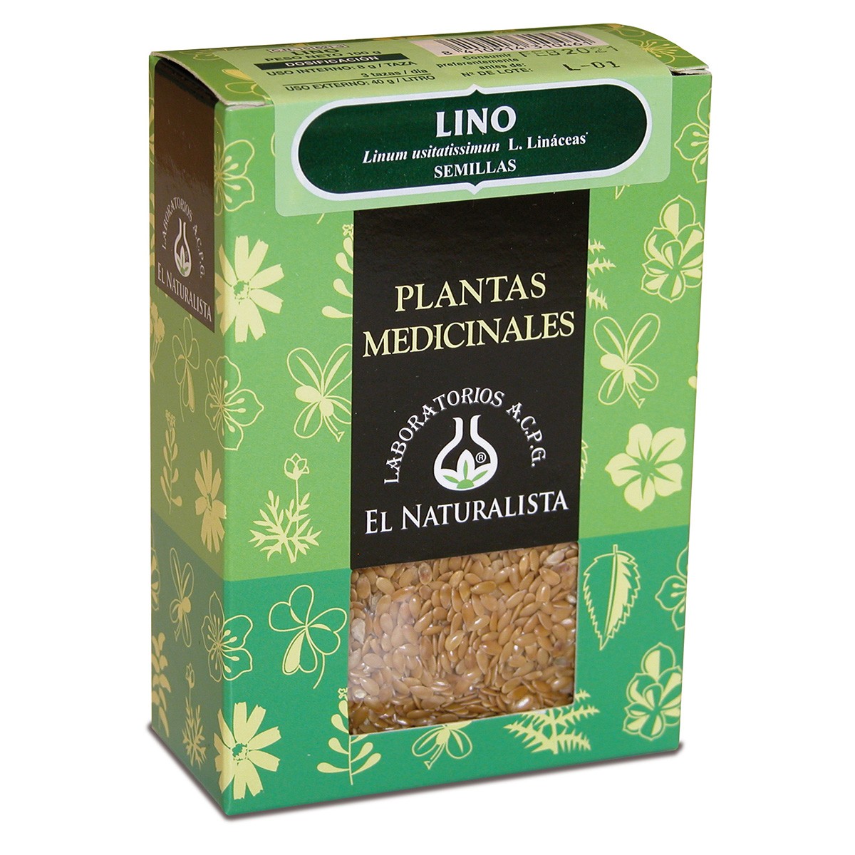 Imagen de EL NATURALISTA LINO 100 G.