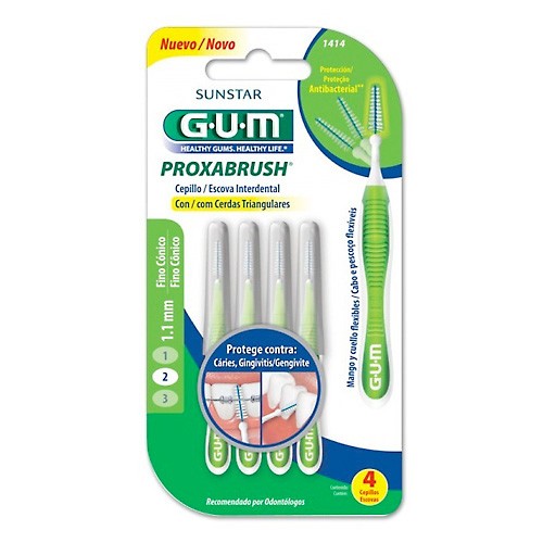 Imagen de GUM CEPILLO INTERDENTAL TRAVLER 1414 1,1