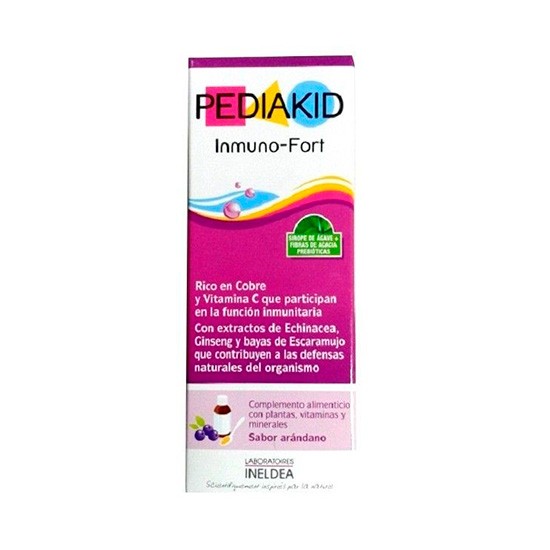 Imagen de Pediakid inmuno fort 125ml ineldea