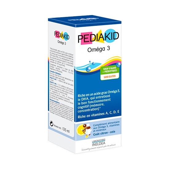 Imagen de Pediakid jarabe infantil omega 3 125ml