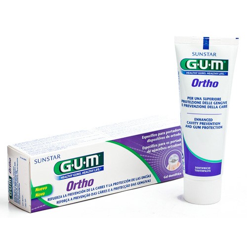 Imagen de GUM ORTHO GEL DENTIFRICO 75 ML