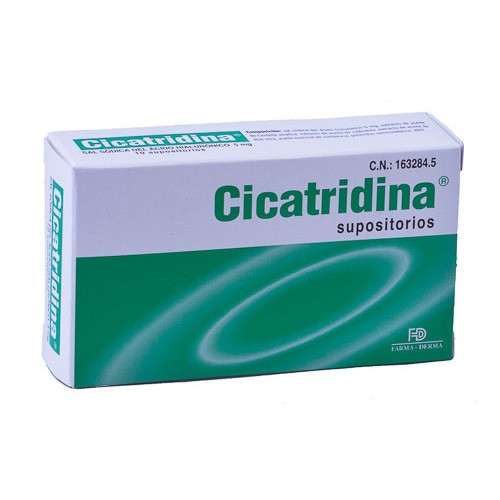 Imagen de Cicatridina Supositorios 10u