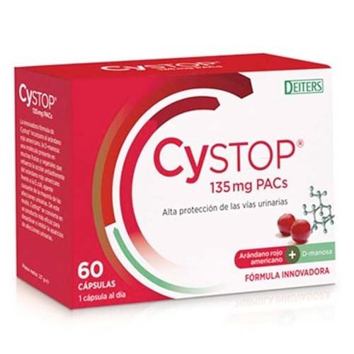 Imagen de CYSTOP PROTECCION VIAS URINARIAS 60 CAPS