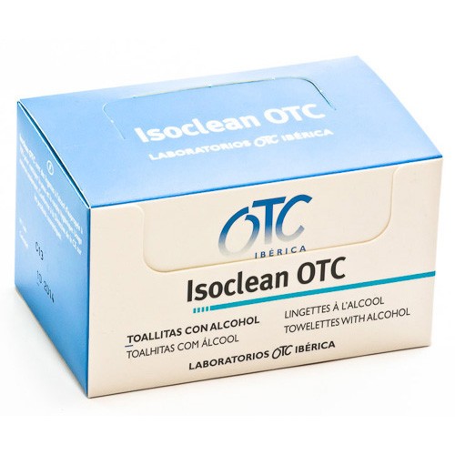 Imagen de OTC Isoclean toallitas alcohol 50uds