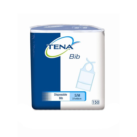 Imagen de Tena Babero adulto desechable S/M 150uds