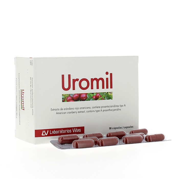 Imagen de UROMIL 90 CAPSULAS