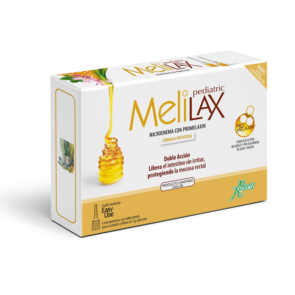 Imagen de Aboca Melilax pediatric microenemas 5gr 6uds