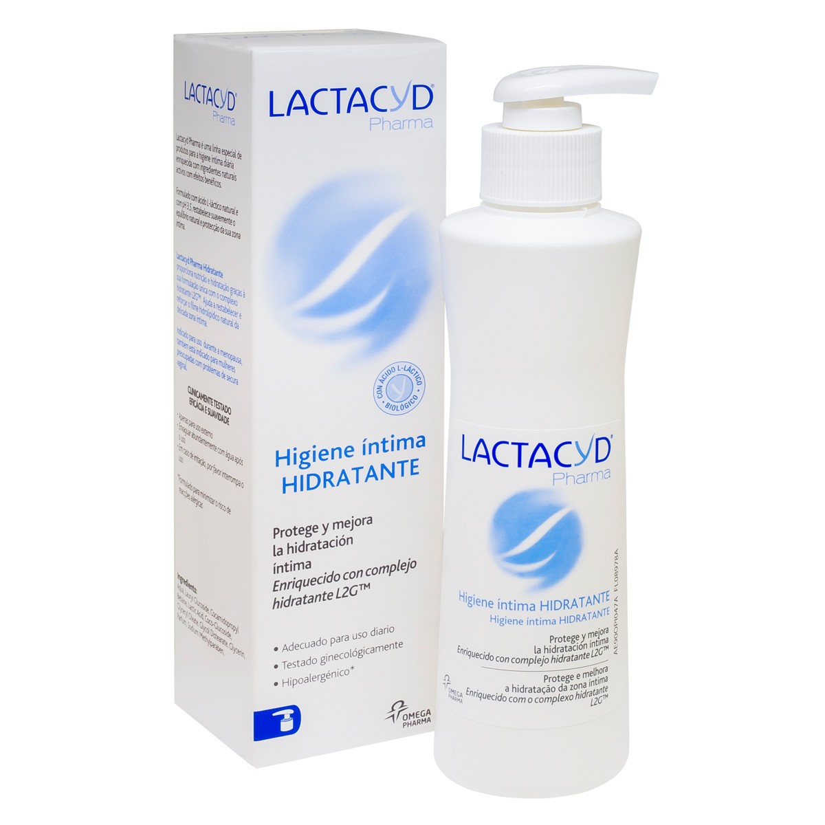 Imagen de Lactacyd Pharma Hidratante 250ml.