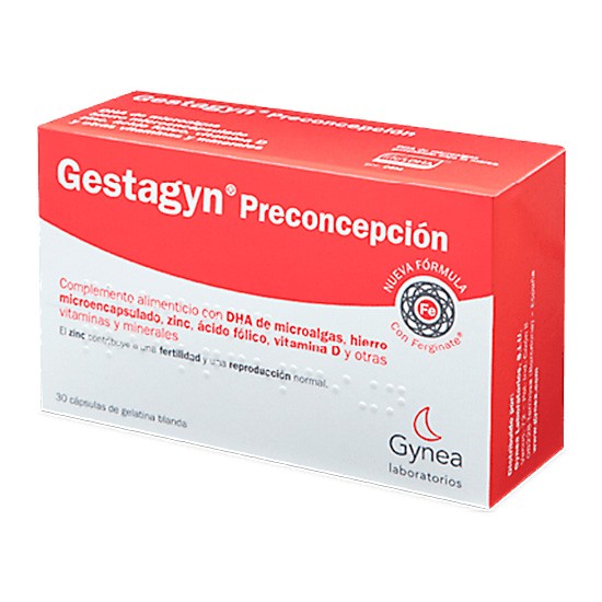 Imagen de Gestagyn preconcepcion dha 30 cápsulas