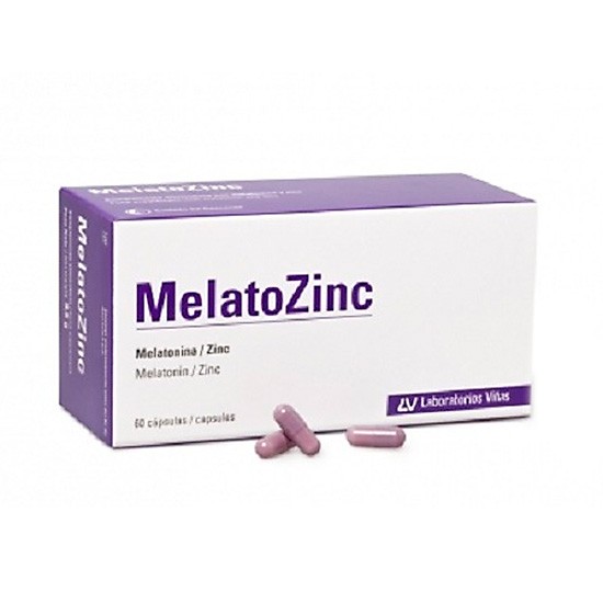 Imagen de Melatozinc 60 cápsulas