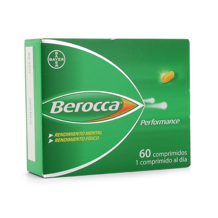 Imagen de BEROCCA PERFORMANCE 60 COMPRIMIDOS