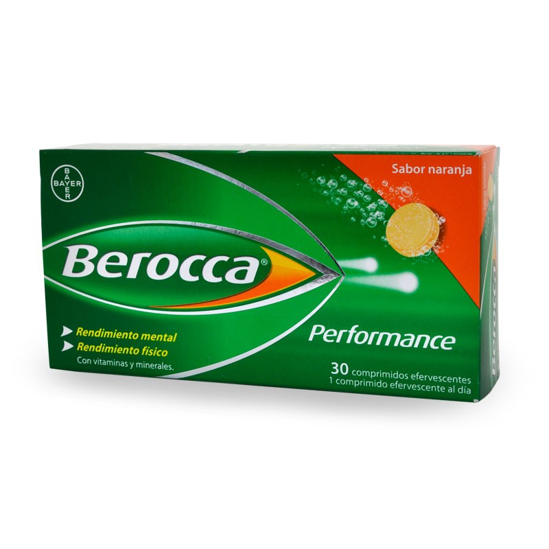 Imagen de BEROCCA PERFORMANCE 30 COMP EFER NARANJA