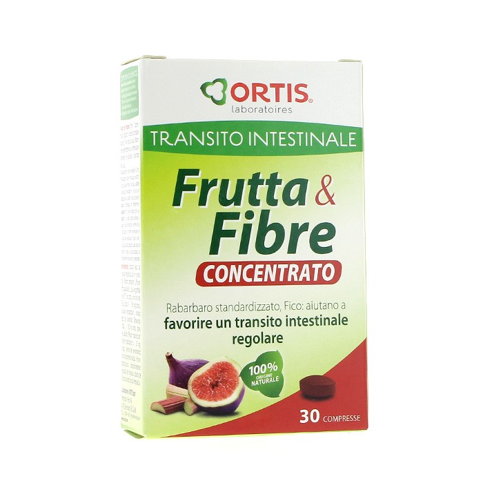 Imagen de Ortis frutas fibras forte 24 comprimidos