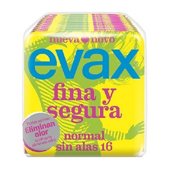 Imagen de Evax compresas fina y segura normal 16 und