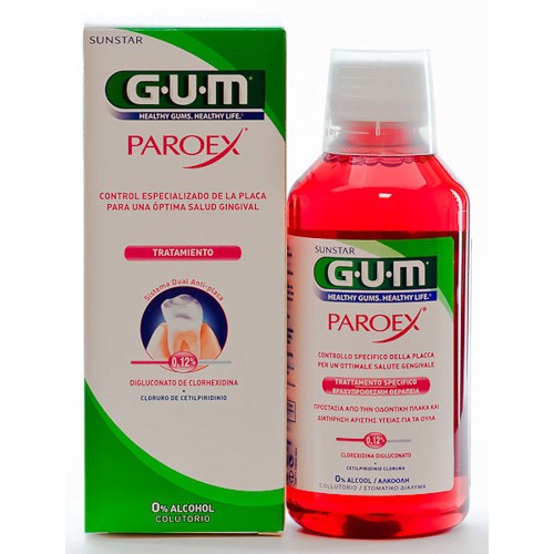 Imagen de GUM PAROEX TRATAMIENTO COLUTORIO 300 ML