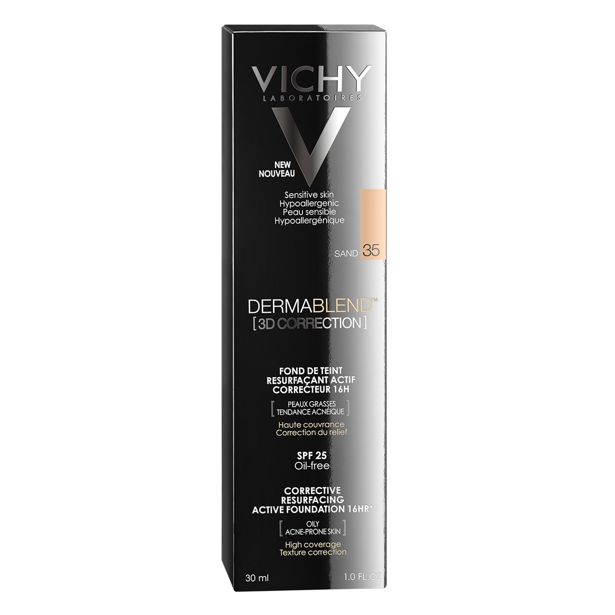 Imagen de Vichy dermablend maquillaje corrector 3D oil free nº 35 30ml