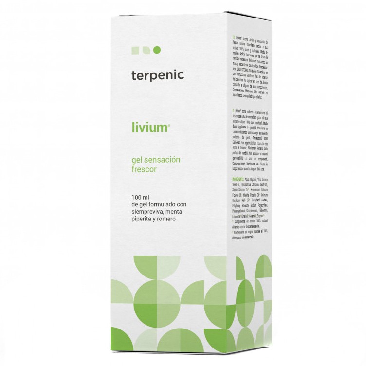 Imagen de Terpenic Livium para piernas cansadas 100ml