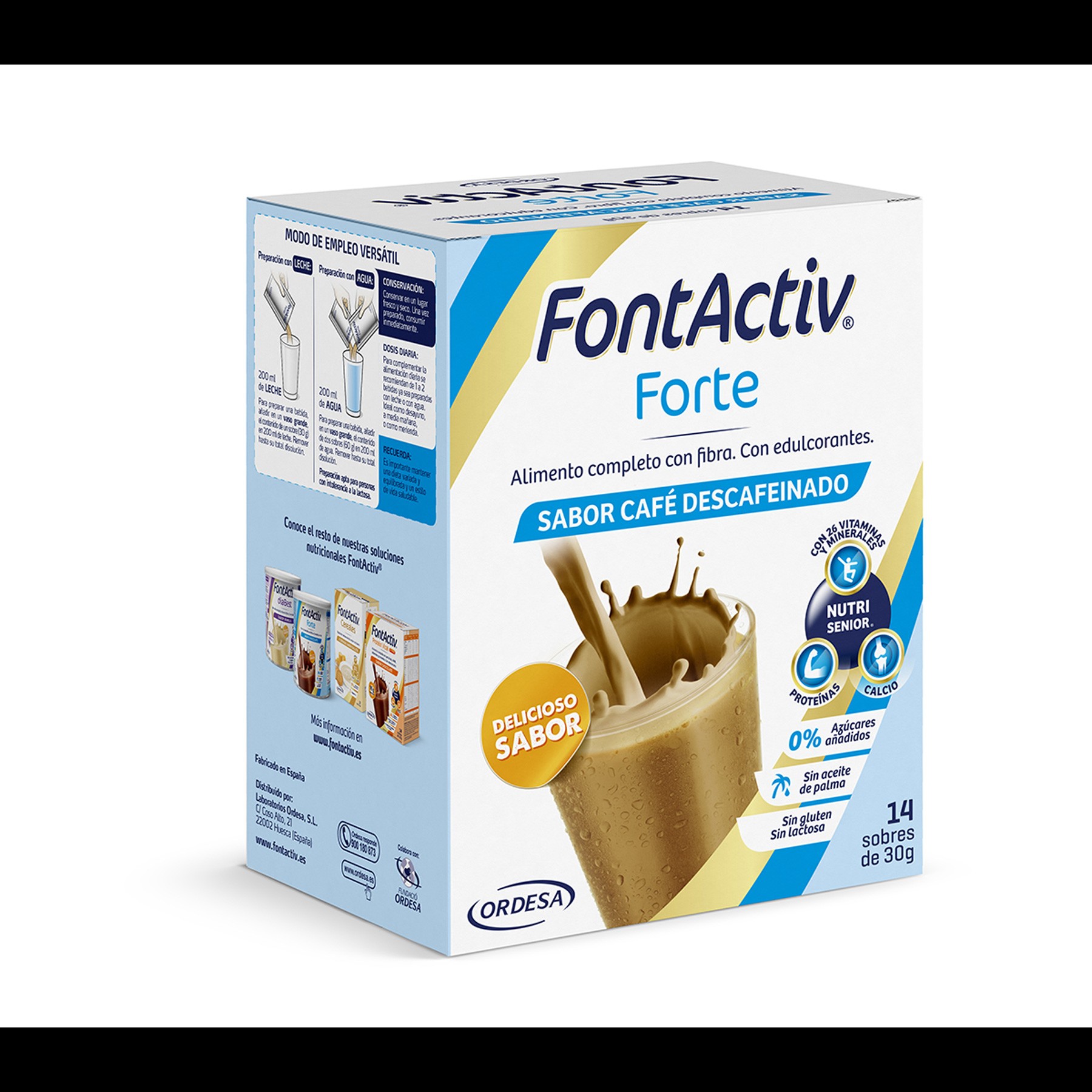 Imagen de FontActiv Forte Café 14x30g