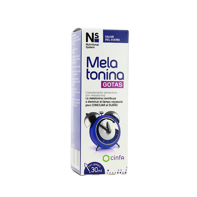 Imagen de N+S MELATONINA GOTAS 30 ML