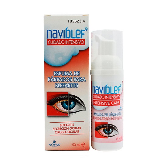 Imagen de Naviblef espuma limp parpado intens 50 ml