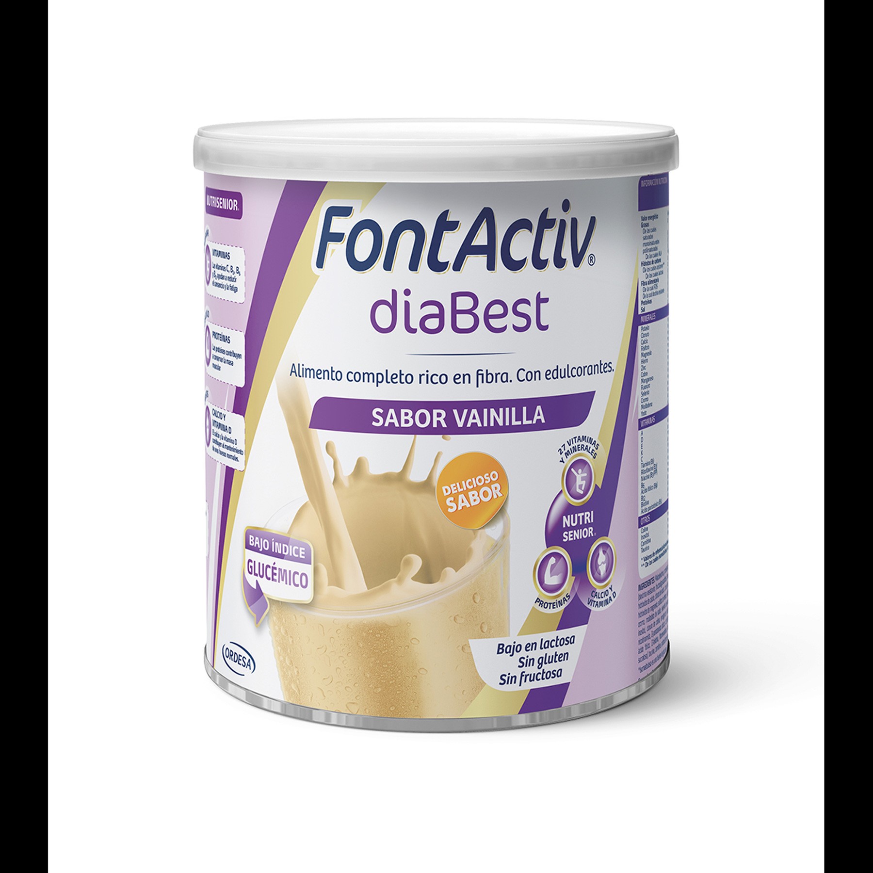 Imagen de Fontactiv Diabest vainilla bote 400g