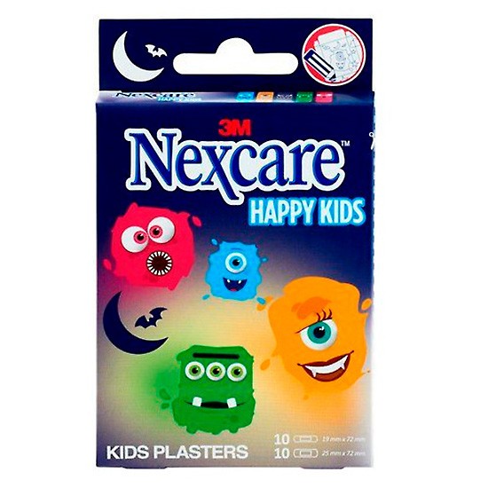 Imagen de Nexcare kids plasters monsters 20 surtid