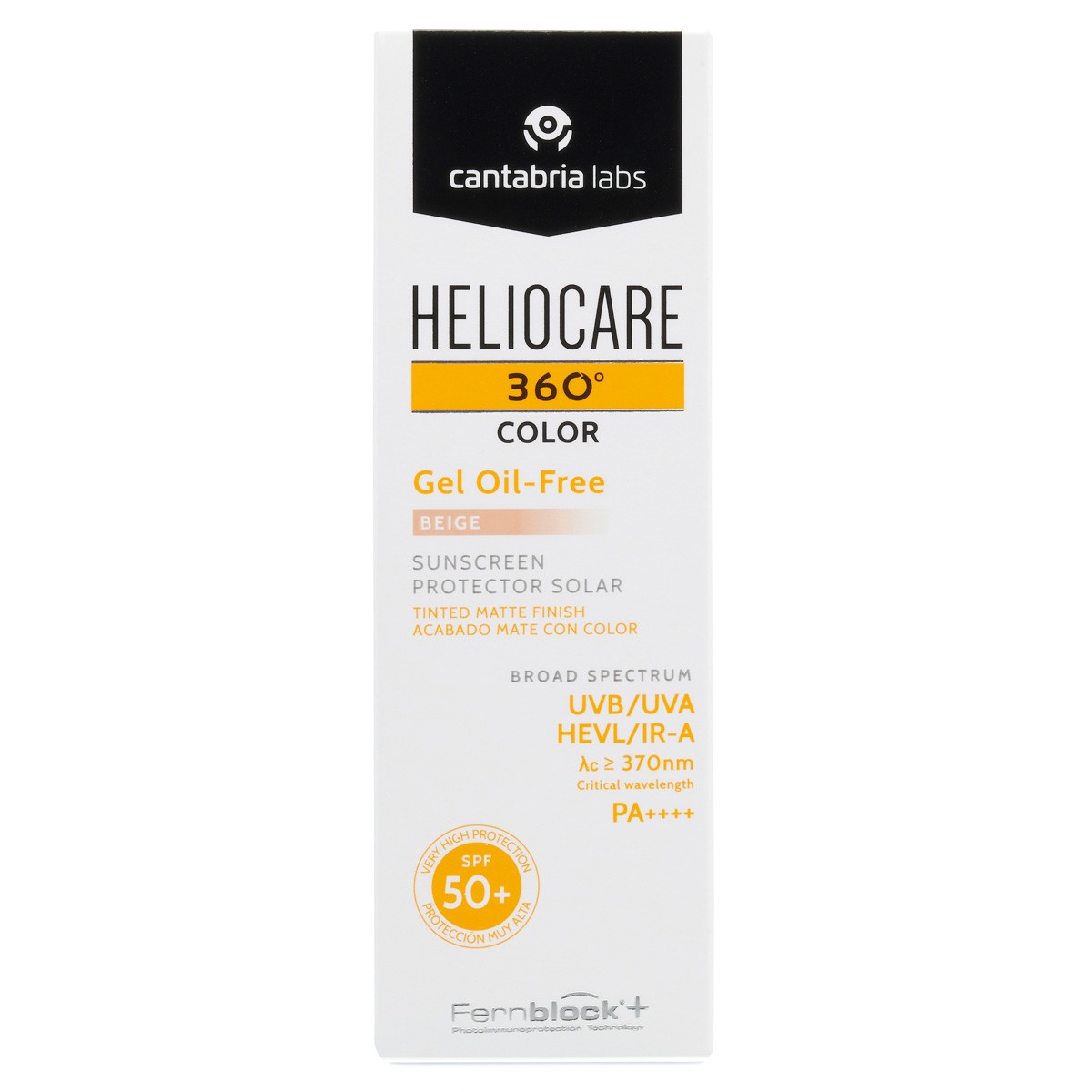 Imagen de Heliocare 360º color gel oil free beige