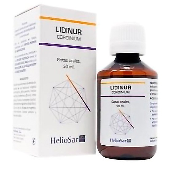 Imagen de Lidinur cordinium gotas 50 ml heliosar