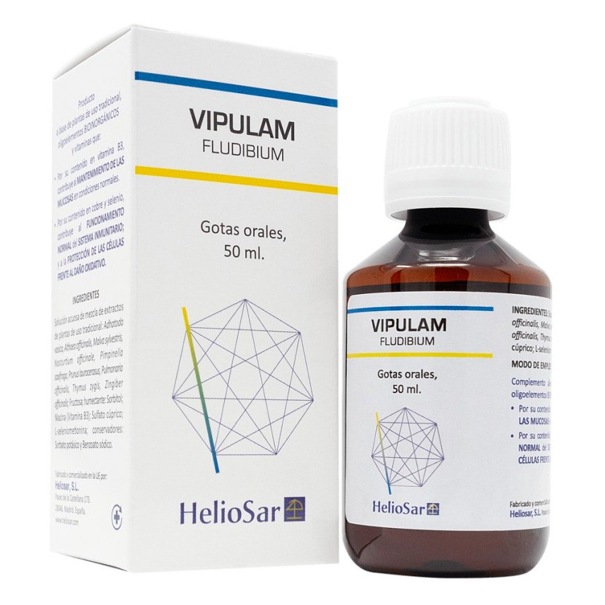 Imagen de Heliosar vipulan fludibium 50 ml gotas