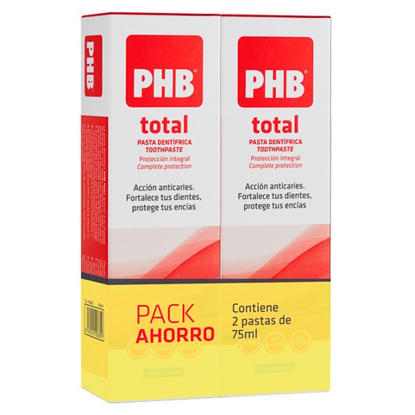 Imagen de Phb pasta total duplo 75ml + 75ml