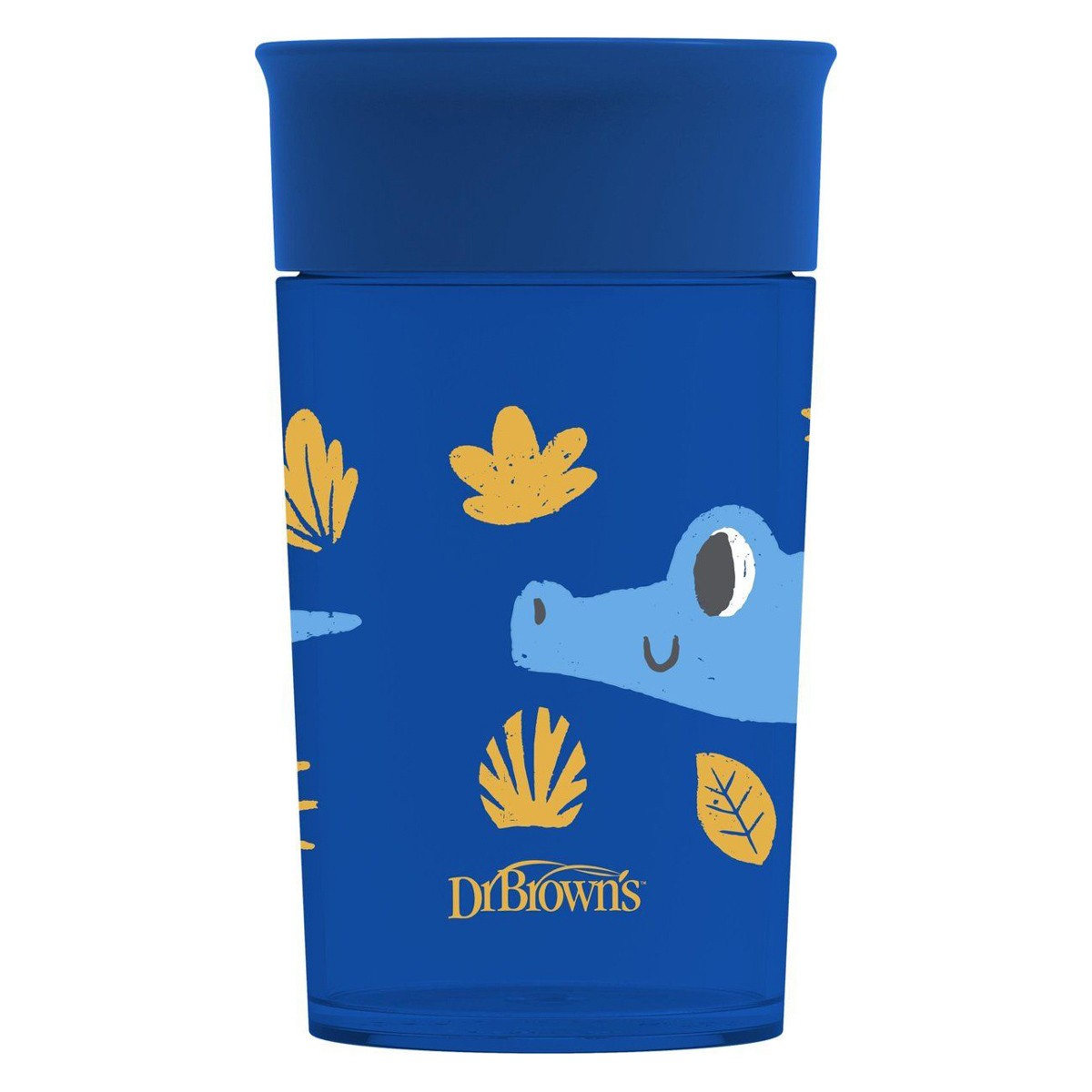 Imagen de Dr.Brown's vaso 360 sin boquilla azul con asas 300ml