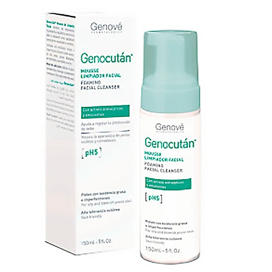 Imagen de Genocutan mousse limpiador facial 150ml