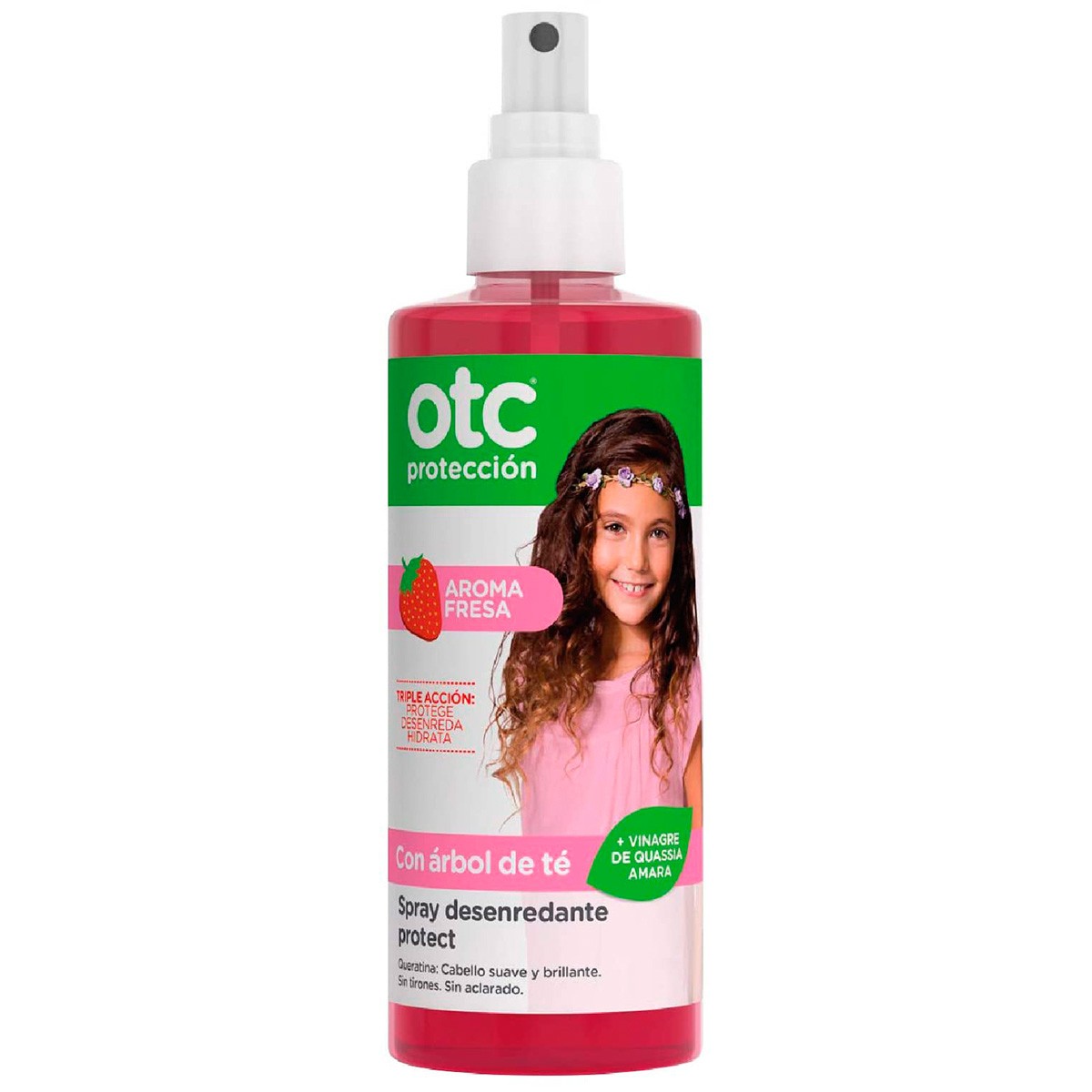 Imagen de Otc antipiojos desenredante protect fresa 250ml