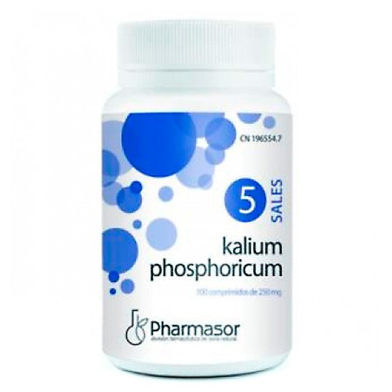 Imagen de Soria Natural Pharmasor Sal 5 Kalium Phosphorium Pharmasor 100 comprimidos