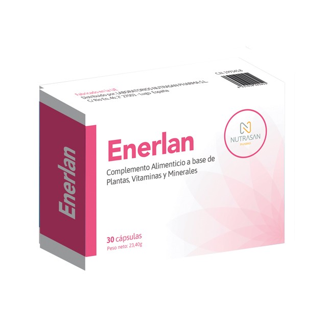 Imagen de Nutrasan Enerlan para el sistema inmune 30 cápsulas