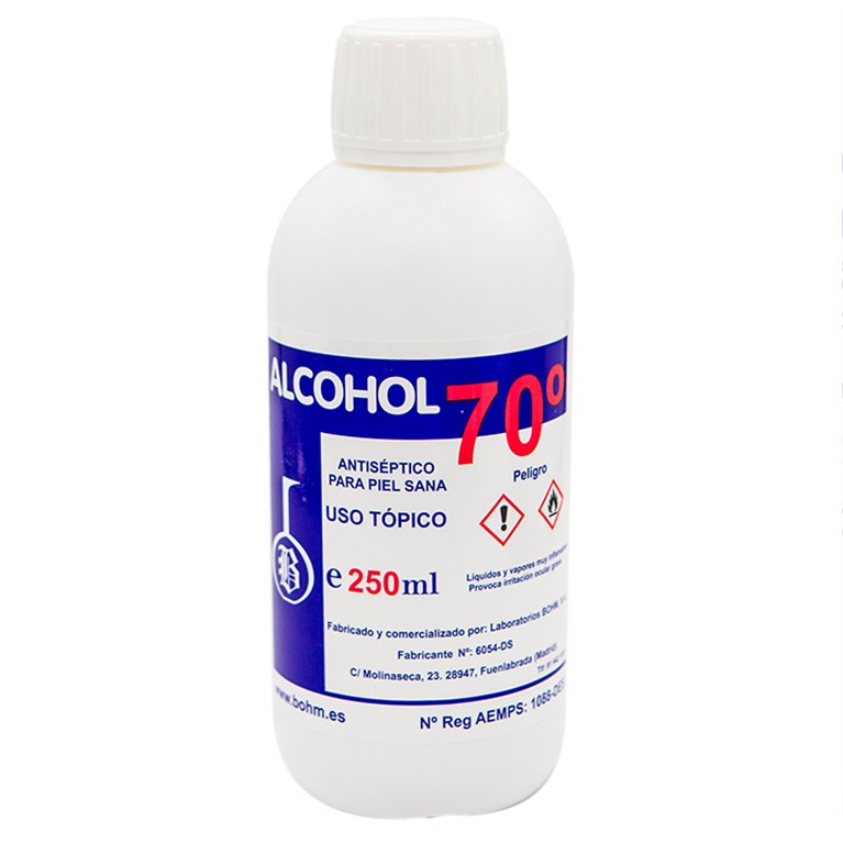 Imagen de Bohm Alcohol 70 grados 250ml