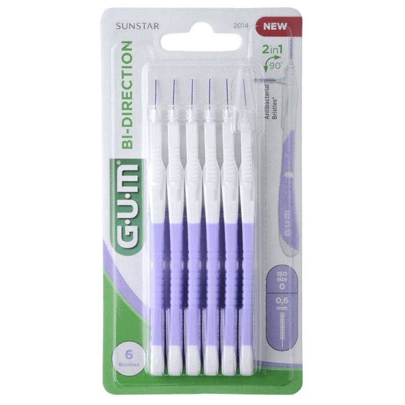 Imagen de Gum Bi-Direction XS cepillo interdental 6u