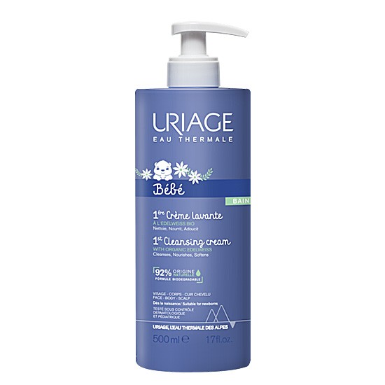 Imagen de Uriage Bebe Crema Lavante sin jabón 500ml