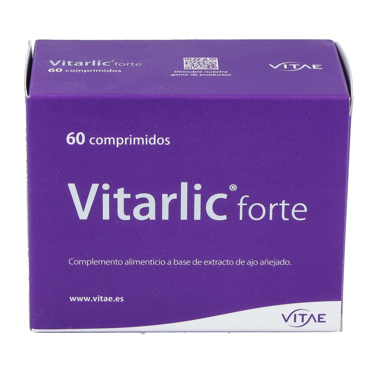 Imagen de Vitae Vitarlic Forte suplemento dietético en tabletas