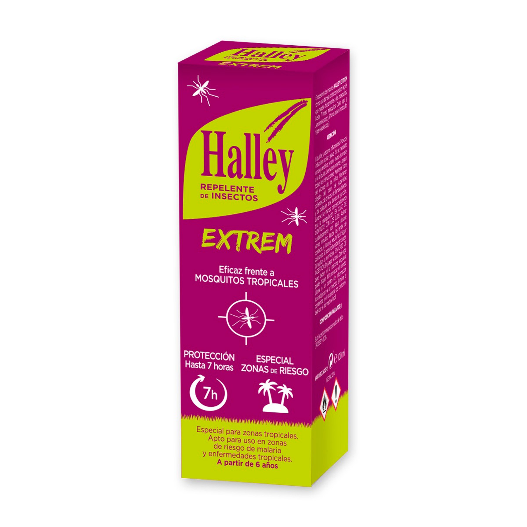 Imagen de Halley Extrem repelente de insectos Forte 100ml