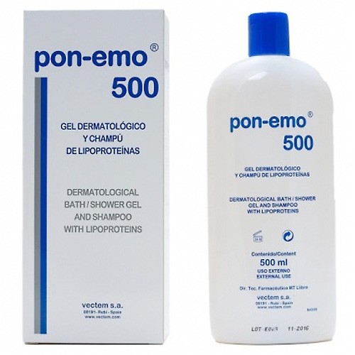 Imagen de Pon-emo lipoproteico gel/champú 500ml