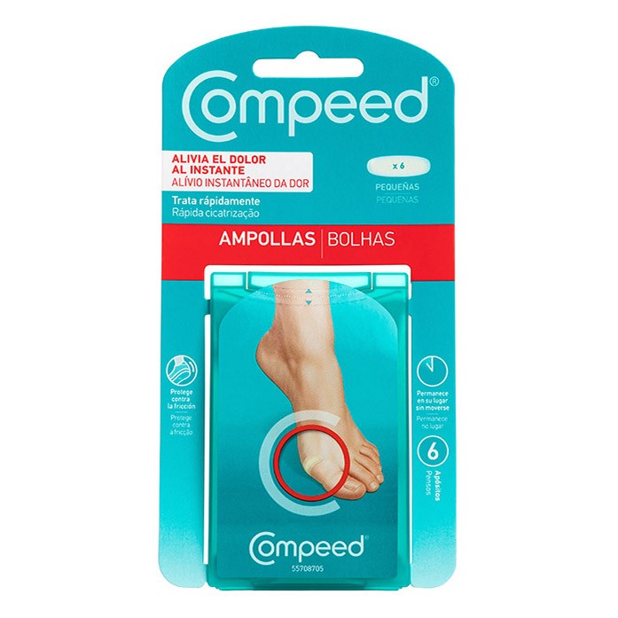 Imagen de Compeed tiras ampollas pequeño 6 uds