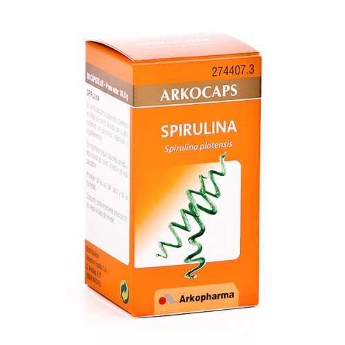 Imagen de Arkopharma Arkocápsulas spirulina 48 cápsulas