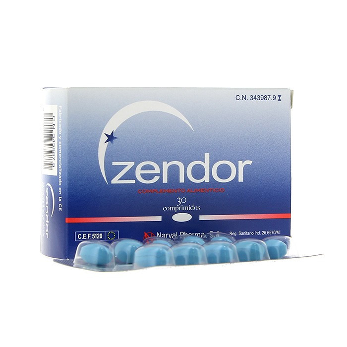 Imagen de ZENDOR 30 COMPRIMIDOS