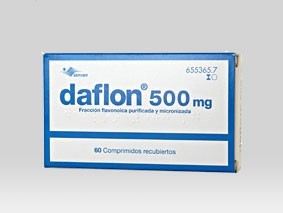 Imagen de Daflon 500 mg 60 comprimidos